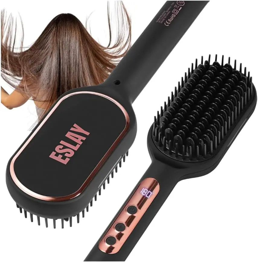 Brosse chauffante lissante  2-1 lissage