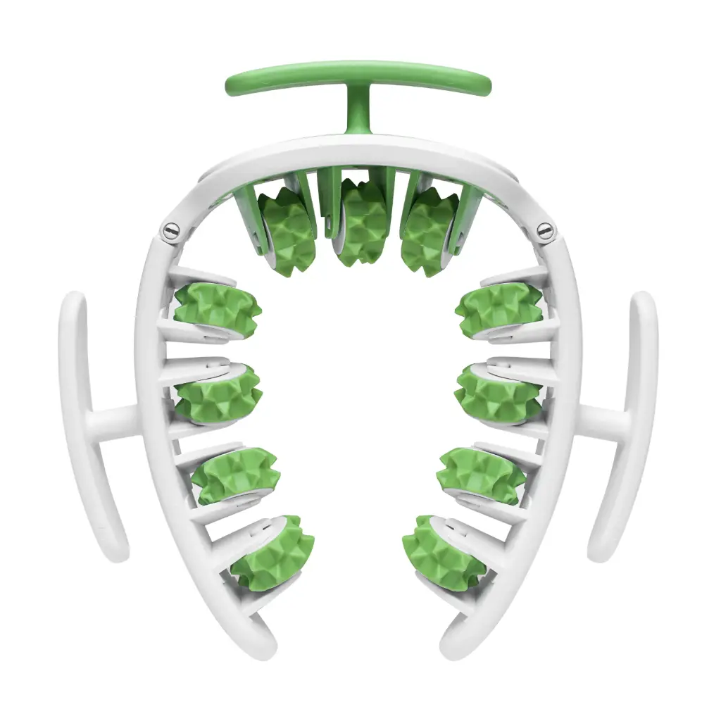 Rouleau de massage amovible Blanc vert