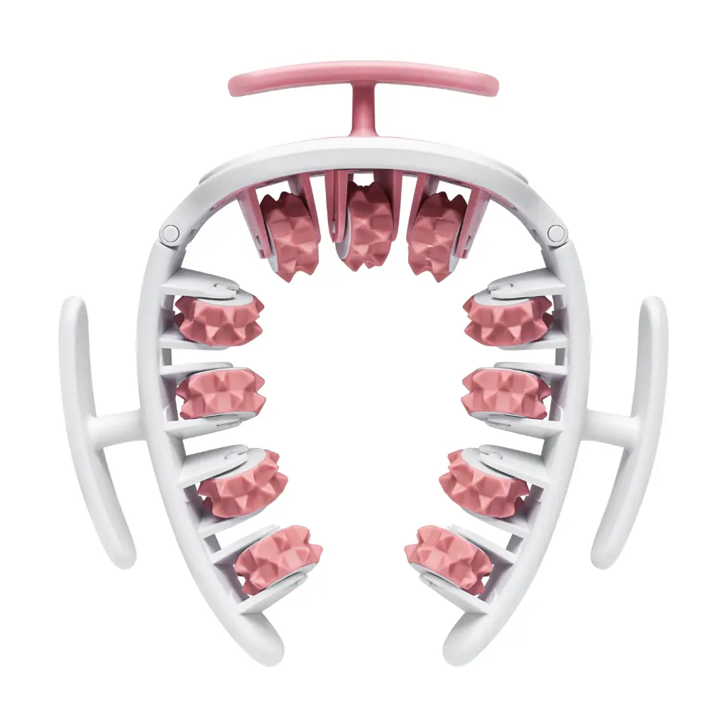 [mass-rose] Rouleau de massage amovible rose