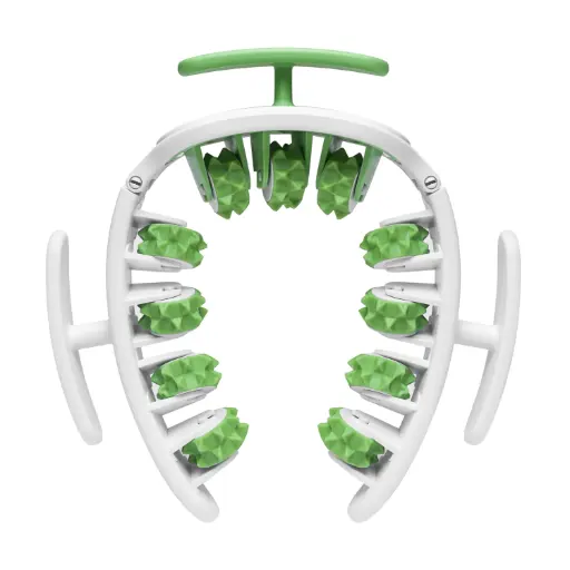 [mass-Blancvert] Rouleau de massage amovible Blanc vert